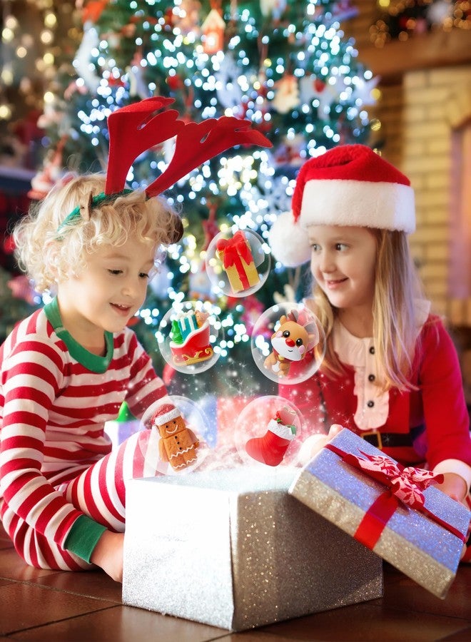 AQKILO Christmas Finger Puppet Set, Christmas Puppet Show Theater Props, Educational, Bath Toys - Image 5